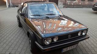 Volkswagen Golf Cabrio 1986 rok VW [upl. by Ettedanreb]