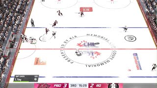 NHL 24 First Glass Break In New NHL [upl. by Noeht565]