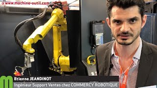 La cellule de soudage robotisé compacte avec chassis autoportant EasyWelder de COMMERCY ROBOTIQUE [upl. by Hutner]