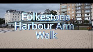 Folkestone Harbour Arm Walk [upl. by Suiravad]