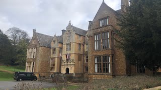 Outside Wroxton College Wroxton Banbury Oxfordshire UK January 2023 [upl. by Joash854]