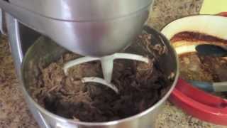 Hands Free Way to Shred Meat with your Stand Mixer [upl. by Morice791]