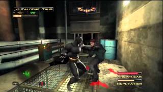 Batman Begins Gameplay XBOX Part 3 [upl. by Elehcar]