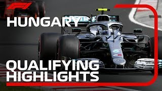 2019 Hungarian Grand Prix Qualifying Highlights [upl. by Nohsram354]