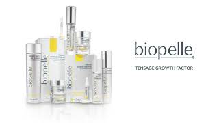 Biopelle Tensage Growth Factor Skincare [upl. by Liza]