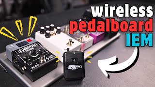 In Ear Monitor for Your Pedalboard  CloudVocal EverSync Wireless IEM [upl. by Adam]