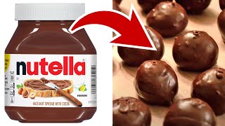 7 Easy No Bake Christmas Candy Recipes  Chocolate Nutella Truffles And More [upl. by Aenit]