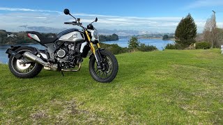 CFMOTO 700 CLX HERITAGE Test Ride and Specs [upl. by Yhtrod]