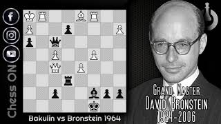 David Bronsteins Best Chess Tactics [upl. by Repohtsirhc]