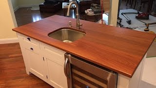 Installing a Kitchen Sink and Wooden Threshold [upl. by Bravar951]