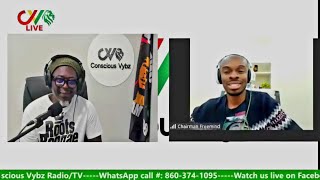 Conscious Vybz Radio interviews Chairman Freemind  How i got the name Freemind [upl. by Izaak537]