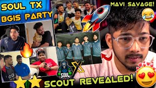 Scout On Fake Agenda Against Goldy Bhai Thug😱SouL Tx Party🎉 Scout On SouL Jersey🚀 [upl. by Onitram210]