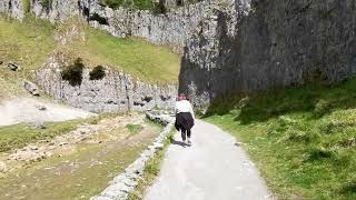 Sun 16th May 2021 Malham North Yorkshire to Janets Foss Waterfall and then onwards to Gordale Scar [upl. by Suolhcin716]