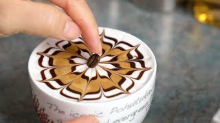 Flower 7  Latte Art [upl. by Heidi253]