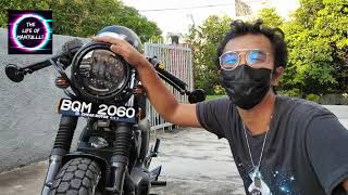 Owner motor cmc daytona cafe racer 250 nyanyi lagu sakit gigi [upl. by Ahsenav618]