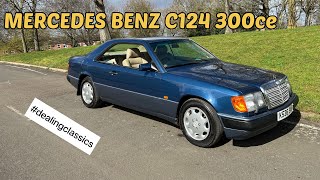 MERCEDES BENZ C124 300 CE classicmercedesbenz c124 dealingclassics reillyclassiccars [upl. by Weathers]