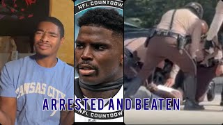 TYREEK HILL ARRESTED BEFORE MIAMI DOLPHINS GAME [upl. by Joline]