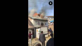 Fire broke out in Wagoora  By Wagoora Interiors [upl. by Summers]