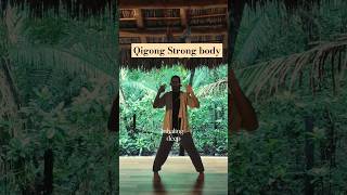 Qigong strong body routine strength qigong breathing spirituality zen costarica nosara [upl. by Aliekat]