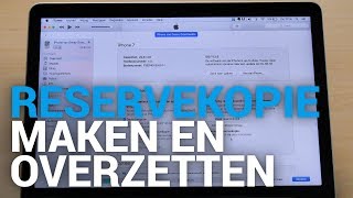 Reservekopie maken en overzetten  Fixjenl [upl. by Ahsieket111]