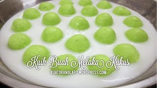 Kuih Buah Melaka Kukus Kuih Tradisional Melayu [upl. by Akisej]