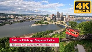 Experience The Pittsburgh Duquesne Incline A Unique Ride You Wont Forget [upl. by Terri573]