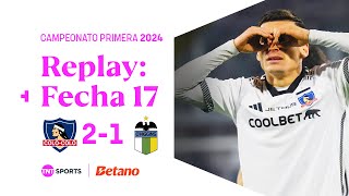 TNT Sports Replay  Colo Colo 2  1 OHiggins  Fecha 17 [upl. by Clougher]