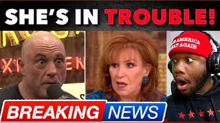 Joe Rogan HUMILATES amp SUES The View Host Joy Behar After Calling His Podcast Disinformation On Tv [upl. by Tierza968]