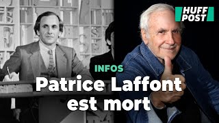 Patrice Laffont animateur de « Pyramide » et « Fort Boyard » est mort [upl. by Navis]