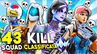 43 KILL SU FORTNITE OG IN SQUAD CON PIZ  LOBBY DEVASTATA [upl. by Idner993]