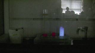 Two Color Chemiluminescent Clock Reaction [upl. by Grae439]