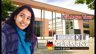 DIT Deggendorf University campus tour in Germany  THD Germany [upl. by Artema]