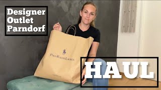 HAUL  DESIGNER OUTLET PARNDORF  Polo Ralph Lauren  NIKE [upl. by Mettah]