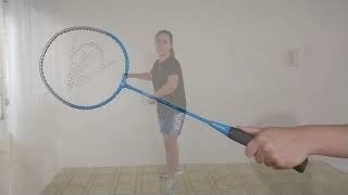 Forehand and Backhand Grip in Badminton [upl. by Sproul]