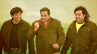 Apne To Apne Hote Hain  Bobby Deol Sunny Deol Dharmendra Lyrics Popular Bollywood Songs [upl. by Eiznek]