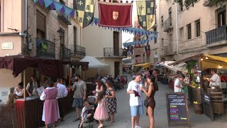 Ambient campaments i espectacles de carrer a la XXVII Festa del Renaixement de Tortosa [upl. by Nancee]