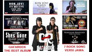 Top 7 GAFAROCK The Best Rock Album Cover Javanese Version [upl. by Photina670]