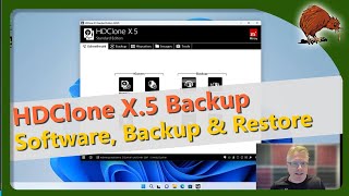 Komplettes WindowsSystembackup mit HDClone X5 [upl. by Kobylak246]