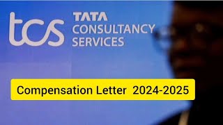 TCS Compensation Letter for 202425  TCS Salary hike  TCS appraisal  TCS D band impact tcs [upl. by Avot888]