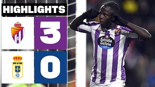 Resumen de Real Valladolid CF vs Real Oviedo 30 [upl. by Nelia378]