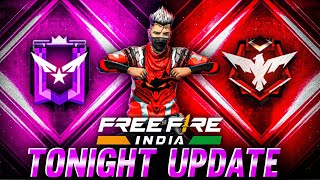 TONIGHT UPDATE OF FREE FIRE INDIA 3 OCTOBER 🇮🇳 [upl. by Myke118]