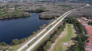 East LakeTarpon Springs FL Drone Video [upl. by Luapnhoj127]