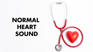 Normal Heart Sounds  MEDZCOOL [upl. by Hterag]