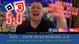 HSV  Jahn Regensburg 50  Vom HSV kann man ruhig mal VERNICHTET werden [upl. by Terrance]