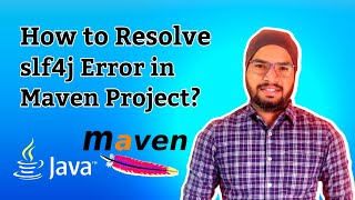 How to Resolve SLF4J Error in Maven Project  failed to load class orgslf4jimplstaticloggerbinder [upl. by Herby]