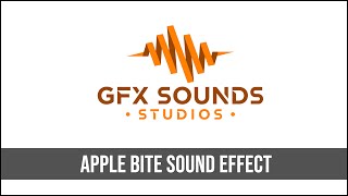 Apple Bite Sound Effect [upl. by Garrott]