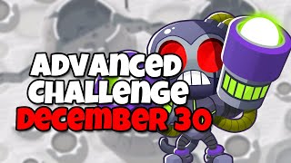 BTD6 Advanced Challenge  thinking cap  December 30 2023 [upl. by Linders]