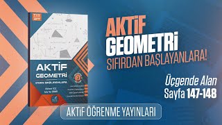 Aktif Geometri Çözümleri  Sayfa 147148  Üçgende Alan [upl. by Silma]