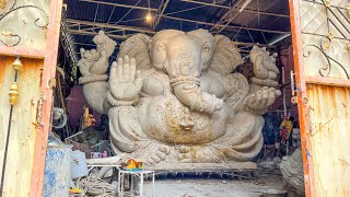 India’s Biggest Bojja Ganapaya in Dhoolpet Sundar Kalakar  Dhoolpet Ganesh idols 2024  Hyderabad [upl. by Chi]