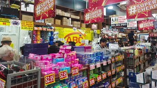 ABC Bargain Centre ｜Crowded Dollar Valu Store  Bugis [upl. by Anerec549]